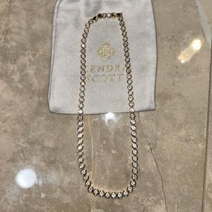 Kendra Scott Tennis necklace with detachable extender
